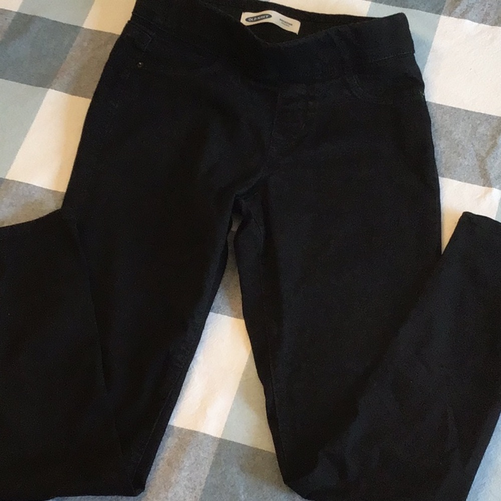 Old navy rockstar jegging black size 4